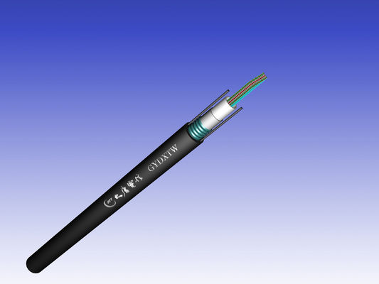 acheter Câble extérieur optique GYDXTW de fibre de ruban de remplisseur du polypropylène G.652D-12 online manufacture