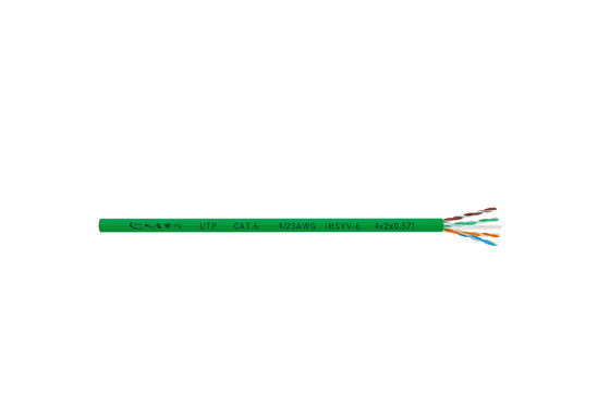 Un bon prix. Veste 305m d'UTP LSZH de câble Ethernet de la haute performance 24AWG Cat6 en ligne